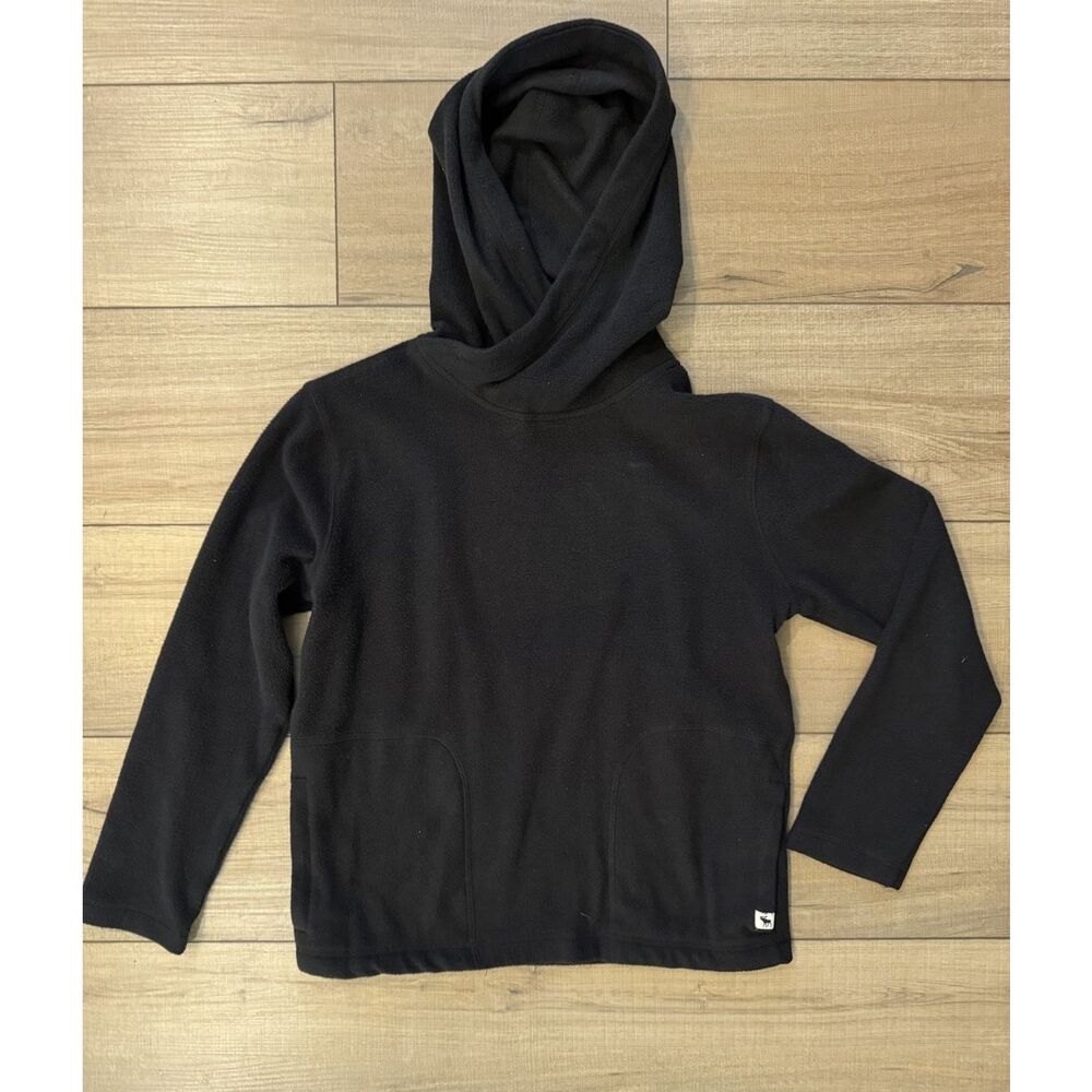 Abercrombie Kids Boys Black‎ Fleece 9 10 Hoodie Sweater